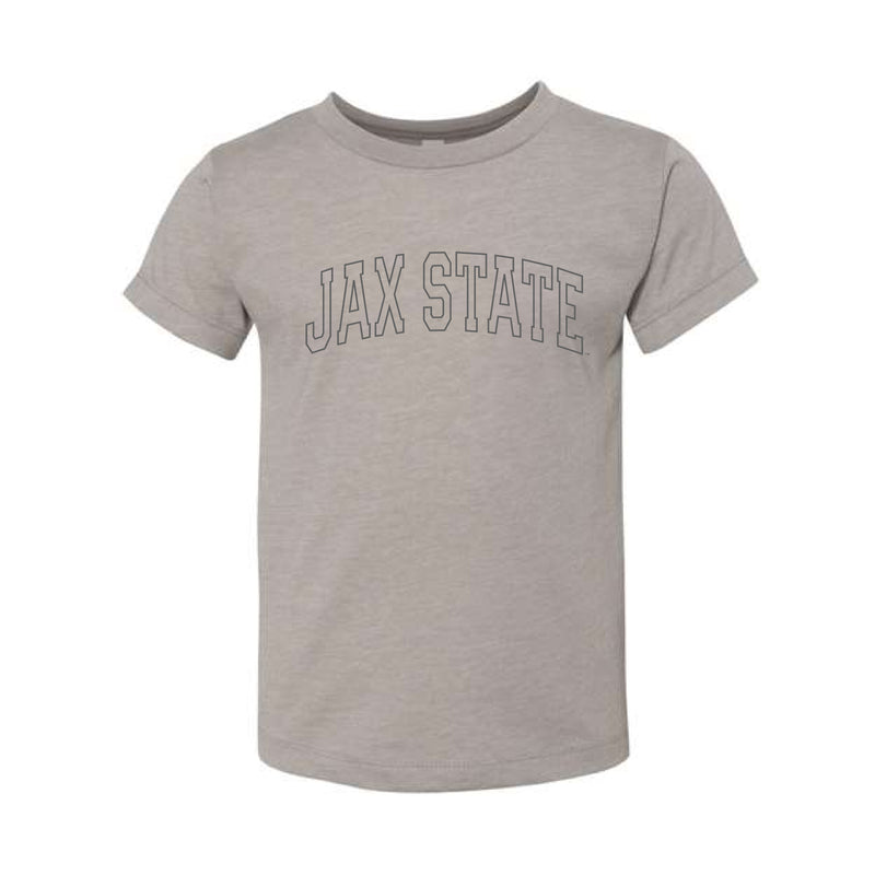 The Jax State Arch Outline | Toddler Heather Stone Tee