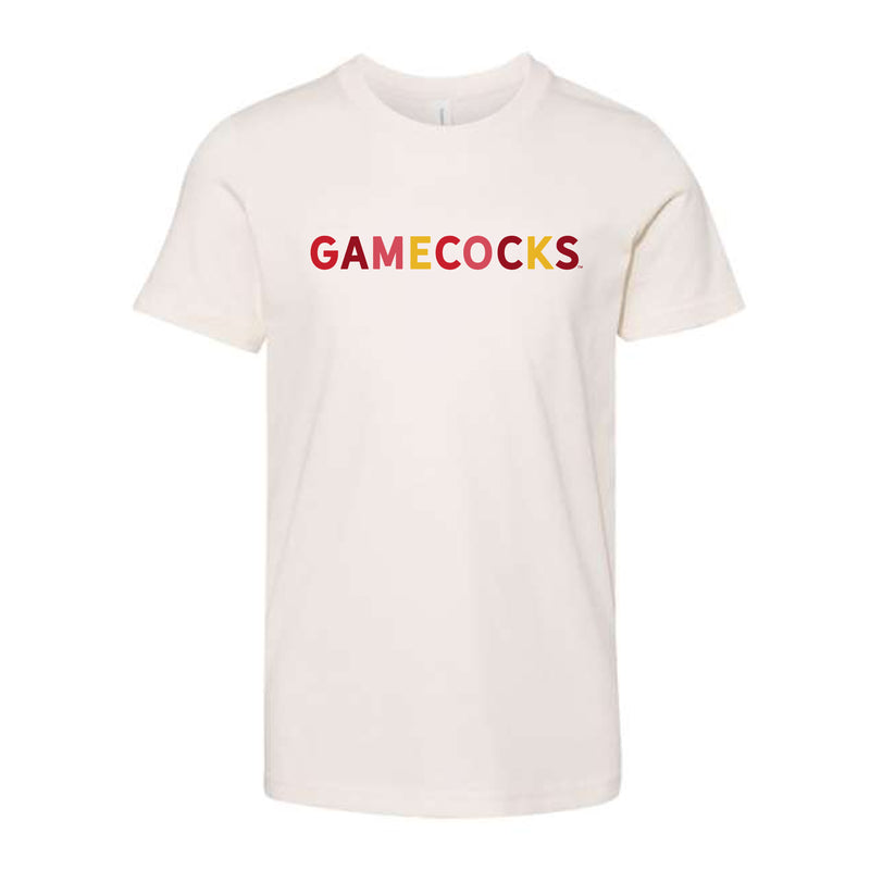 The Gamecocks Multi | Youth Natural Tee