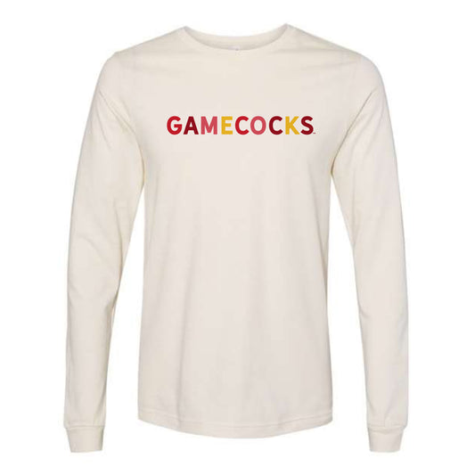 The Gamecocks Multi | Natural Long Sleeve