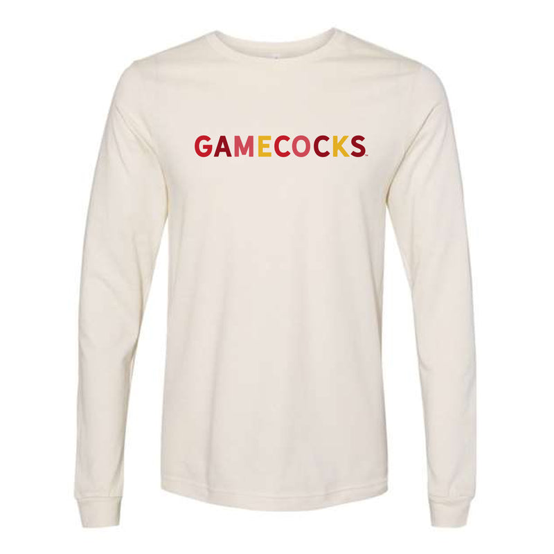 The Gamecocks Multi | Natural Long Sleeve