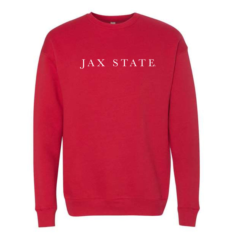 The Jax State Serif | Red Sweatshirt