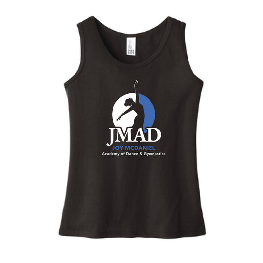 The JMAD Logo | Black Youth Girl's Tank