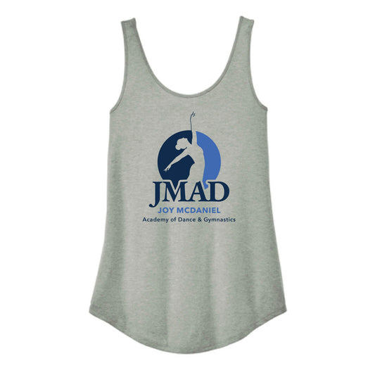 The JMAD Logo | Heathered Grey Women's Tank
