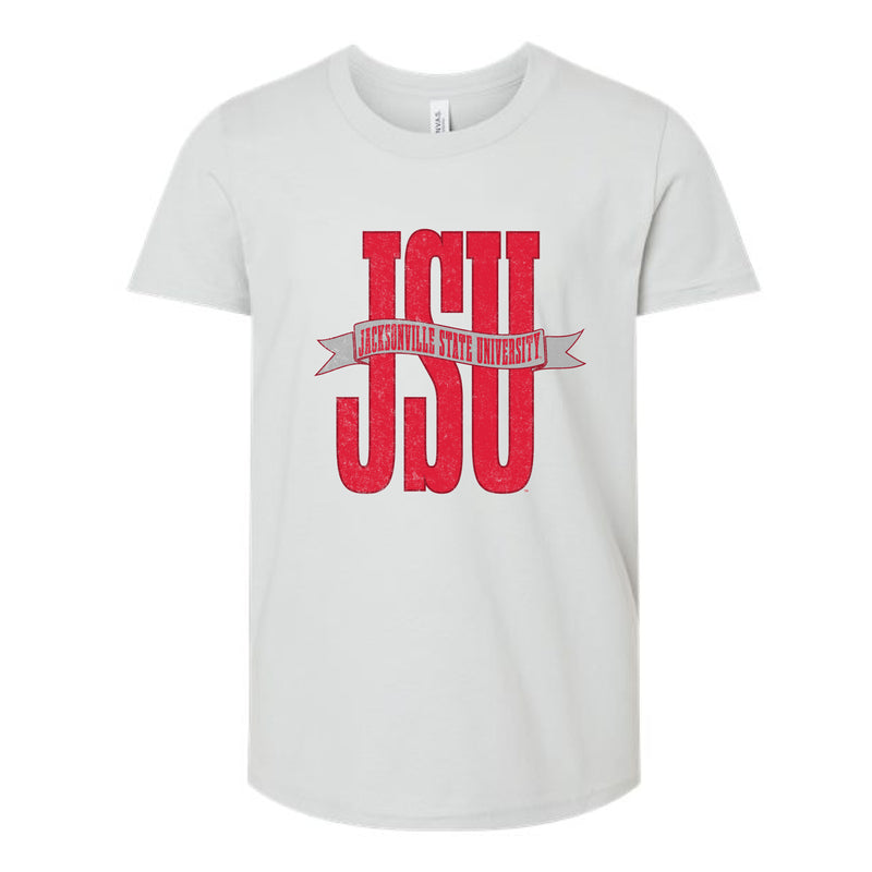 The JSU Banner | Youth Silver Tee