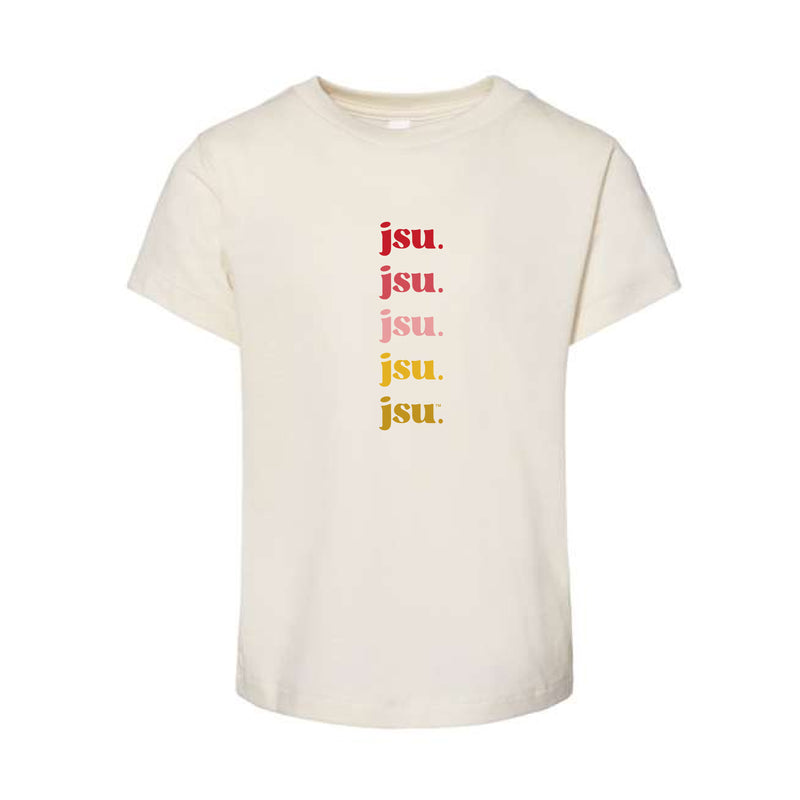 The JSU Repeat | Toddler Natural Tee