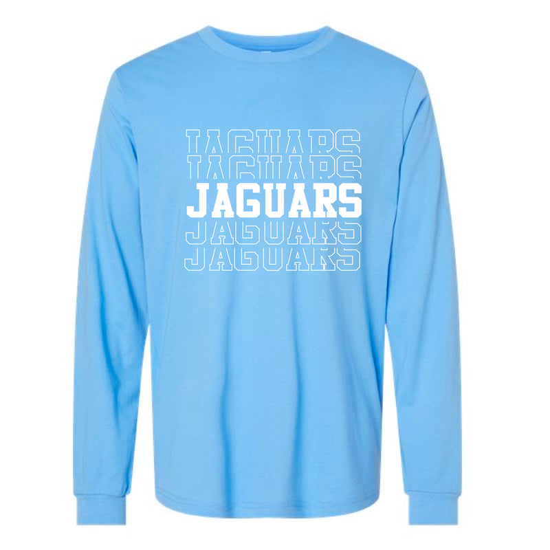 The Jaguars Repeat | Carolina Blue Long Sleeve Tee