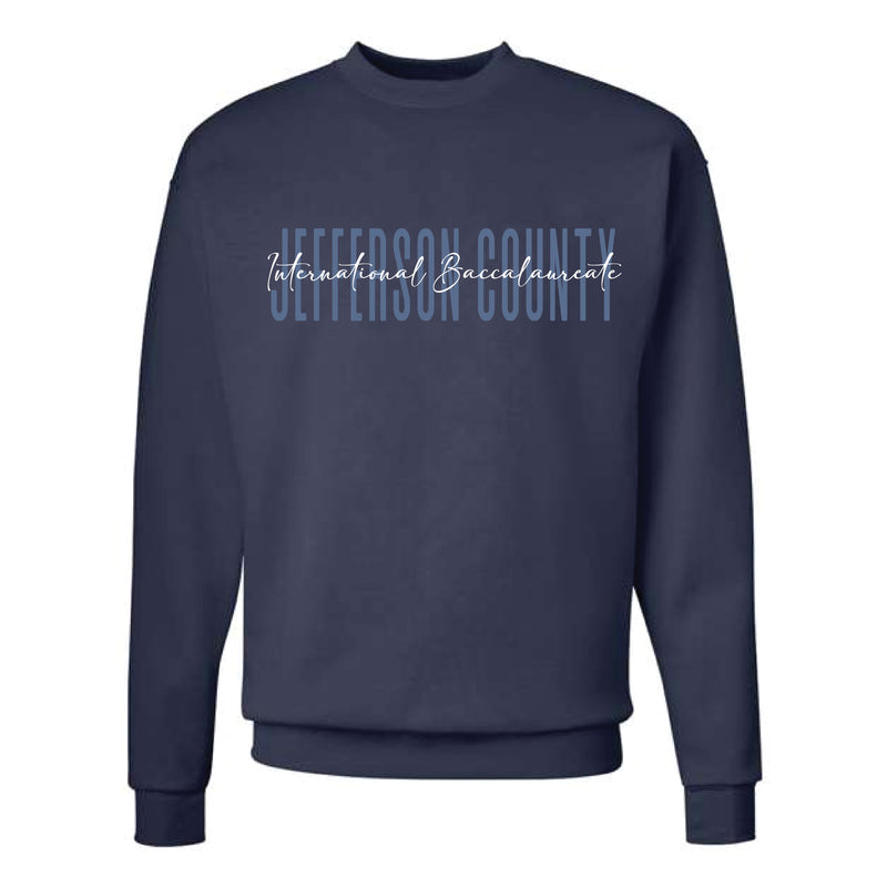 The Jefferson County IB | Navy Crewneck