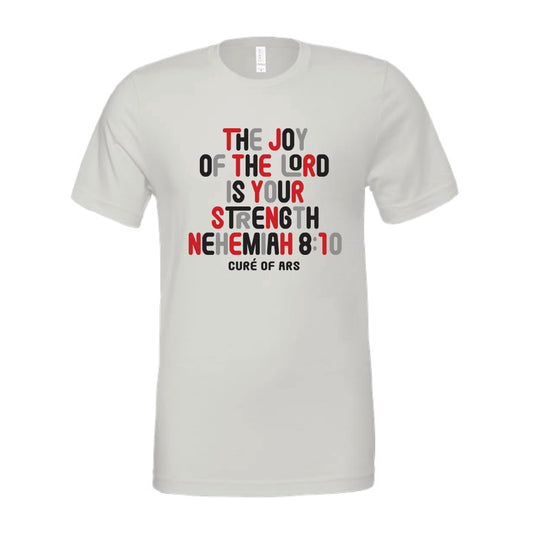The Joy of the Lord | Adult Silver Tee