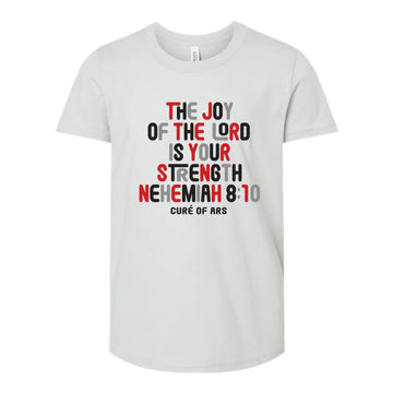 The Joy of the Lord | Youth Silver Tee