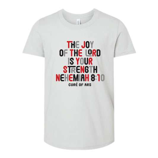 The Joy of the Lord | Youth Silver Tee