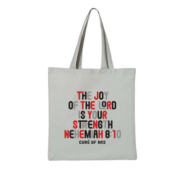 The Joy of the Lord | Grey Tote