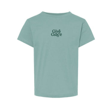 The Joy That Is Coming | Toddler Dusty Blue Tee