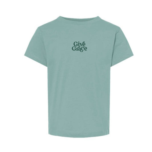 The Joy That Is Coming | Toddler Dusty Blue Tee
