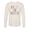 The Joy to the World | Natural Long Sleeve Tee