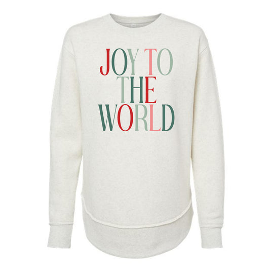 The Joy to the World | Natural Heather Sweatshirt