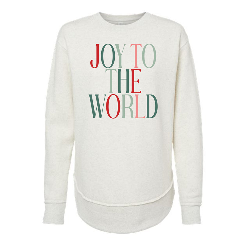 The Joy to the World | Natural Heather Sweatshirt