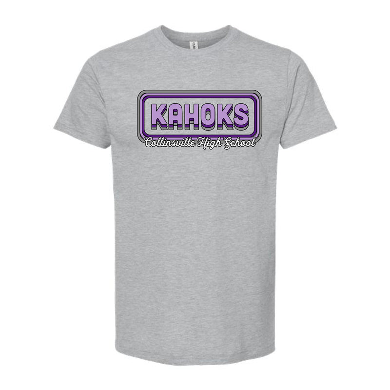 The Kahoks | Heather Grey Oversized Tee