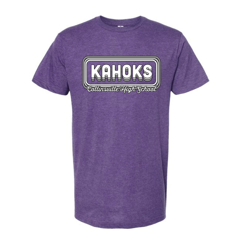 The Kahoks | Heather Purple Oversized Tee