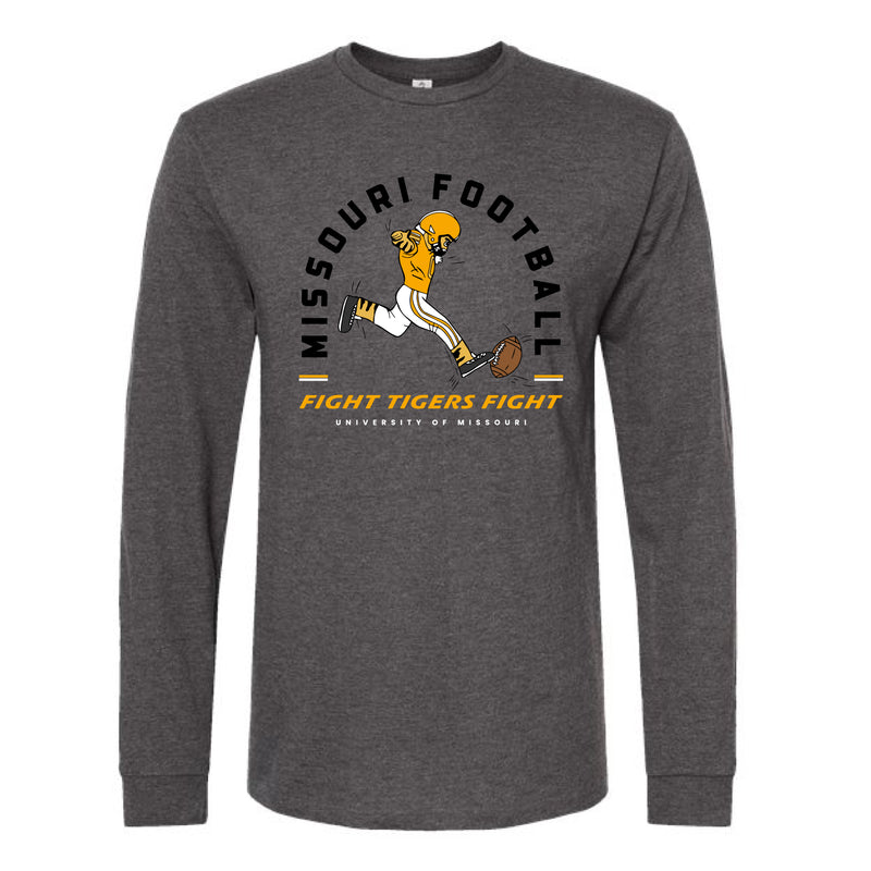 The Kicking Truman | Heather Grey Long Sleeve