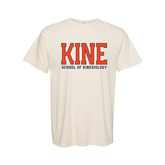 The KINE Block | Adult Ivory Tee