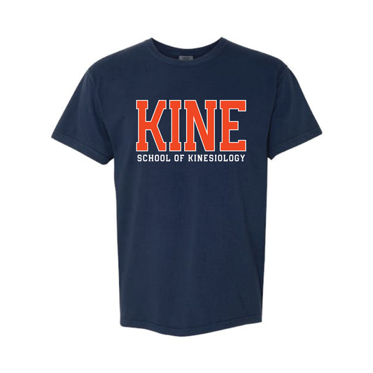 The KINE Block | Adult True Navy Tee