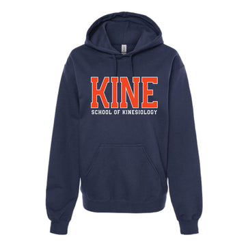 The KINE Block | Adult Navy Hoodie
