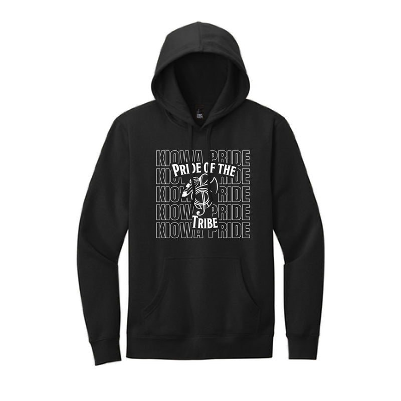 The Kiowa Pride Repeat | Black Hoodie