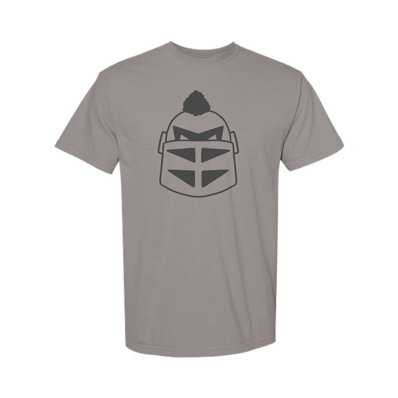 The Knightro Head Outline | Grey Tee