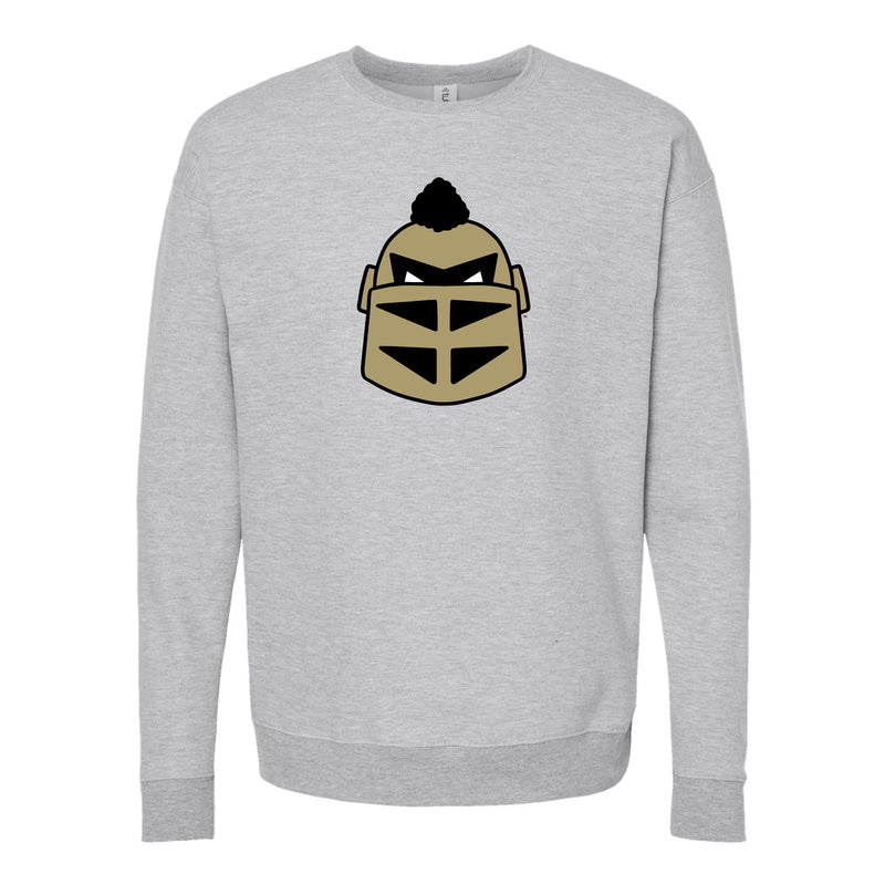 The Knightro Head | Heather Grey Sweatshirt