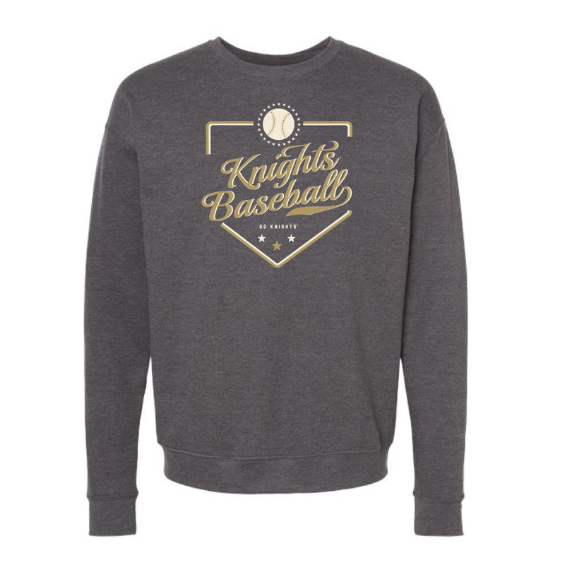 The Knights Baseball Plate | Heather Charcoal Sweatshirt