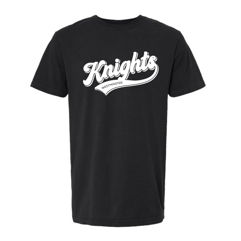 The Knights Swoosh | Black Tee