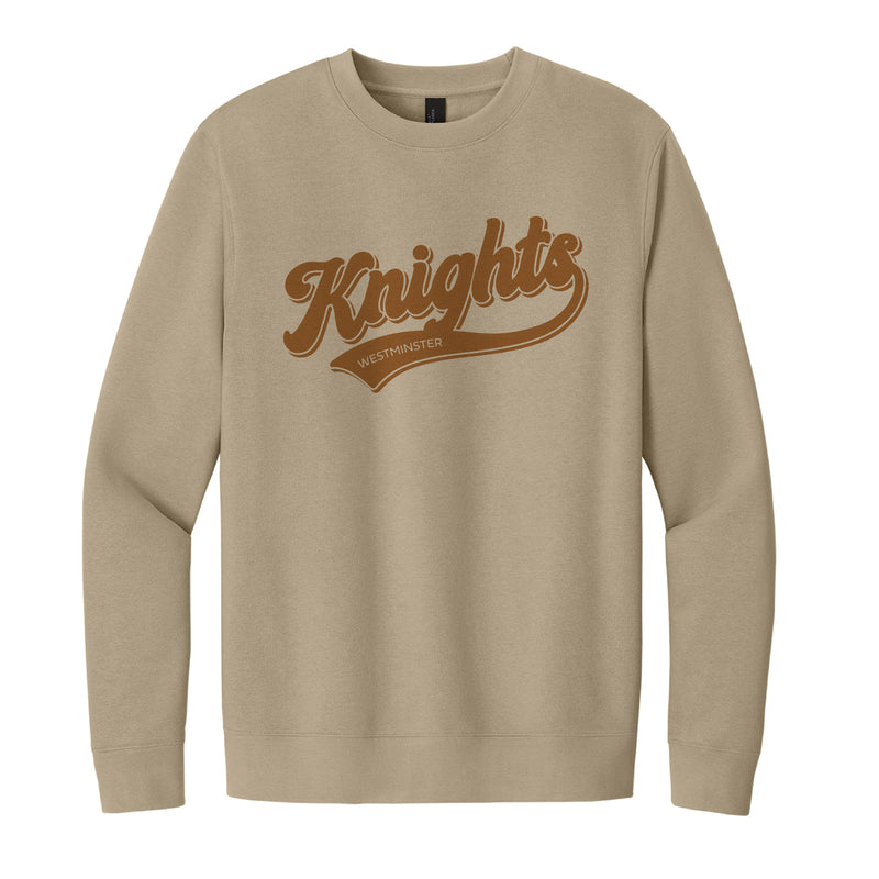 The Knights Swoosh | Desert Tan Crewneck