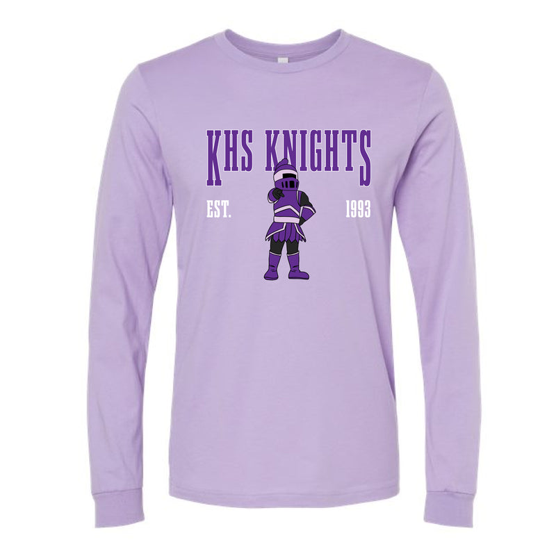 The Kamiak High Arch | Dark Lavender Long Sleeve Tee