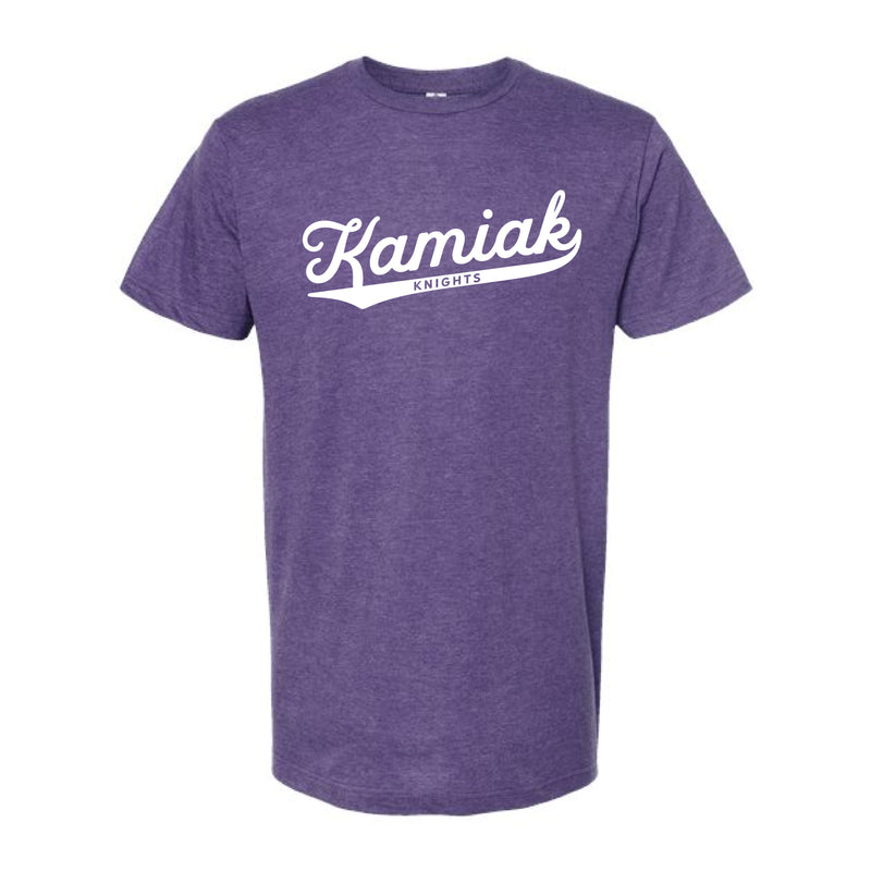 The Kamiak Script | Heather Purple Oversized Tee