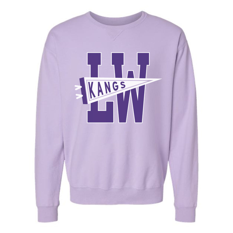 The Kangs Pennant | Future Lavender Crewneck Sweatshirt