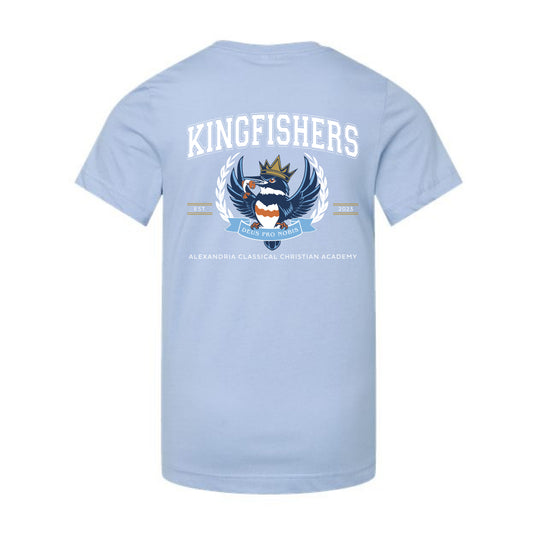 The King's Fishers | Youth Light Blue Tee