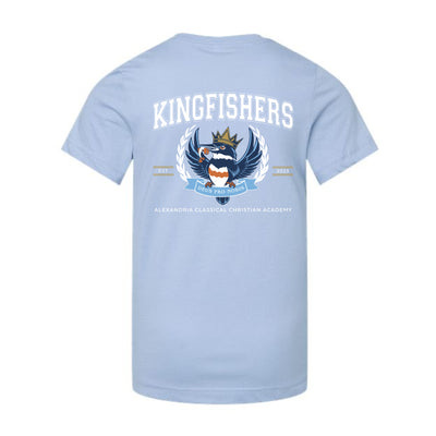 The King's Fishers | Youth Light Blue Tee