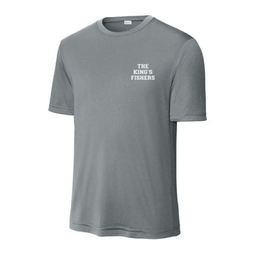The King's Fishers | Adult Grey Concrete Tee