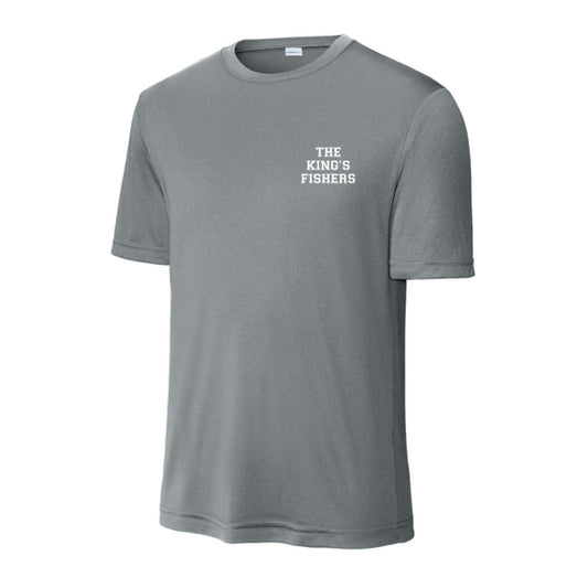 The King's Fishers | Adult Grey Concrete Tee