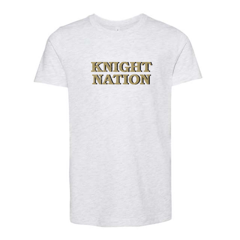 The Knight Nation Block | Youth Ash Tee