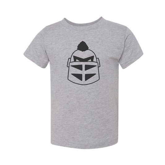 The Knightro Head Outline | Toddler Athletic Heather Tee