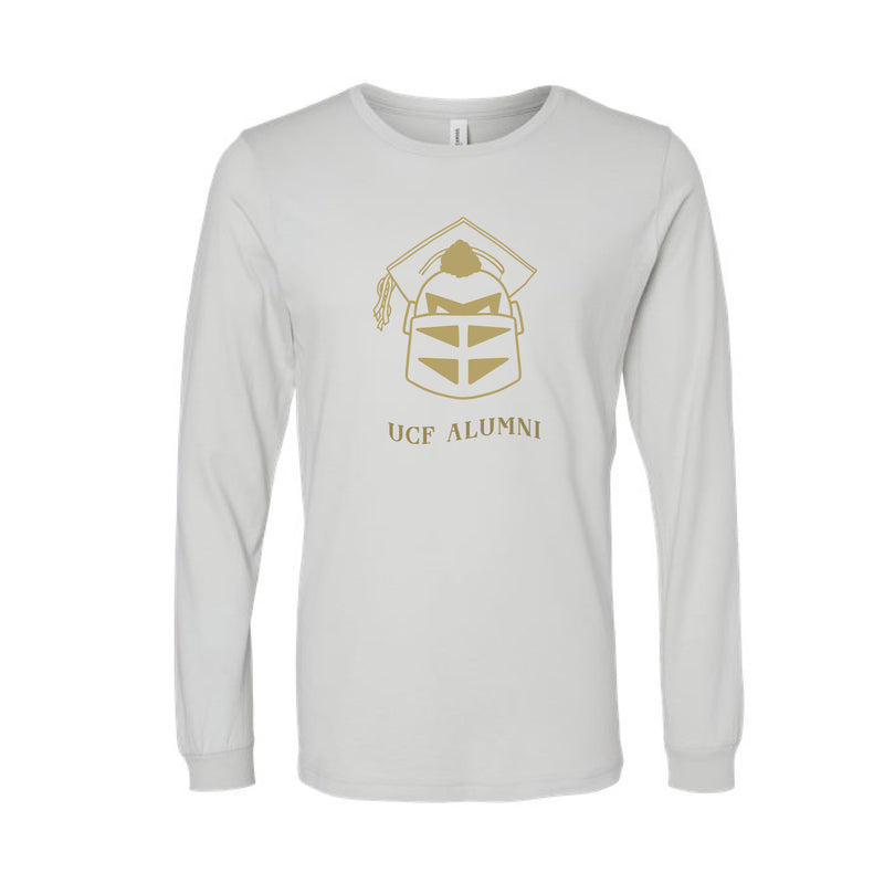 The Knightro Outline Alumni | Silver Long Sleeve