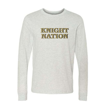 The Knight Nation Block | Ash Long Sleeve