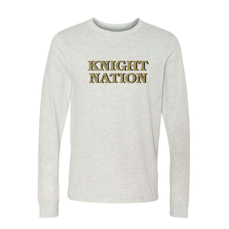 The Knight Nation Block | Ash Long Sleeve