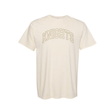 The Knights Outline Arch | Ivory Tee