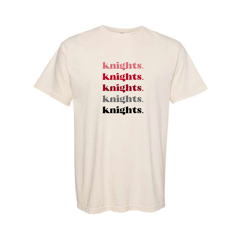 The Knights Repeat | Ivory Tee