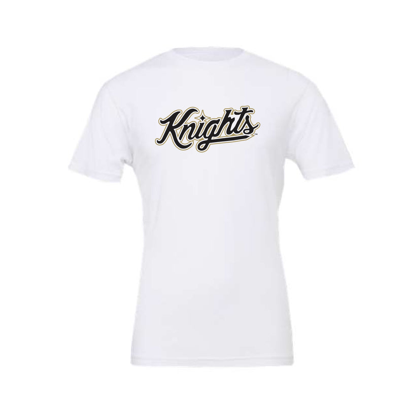 The Knights Script Logo | White Tee