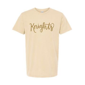 The Knights Script | Ivory Tee