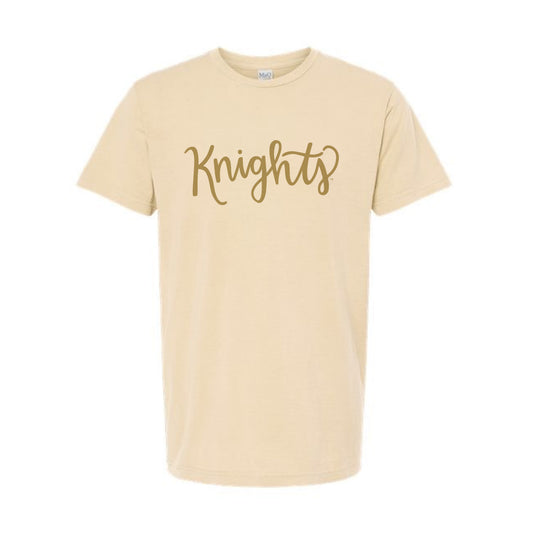 The Knights Script | Ivory Tee