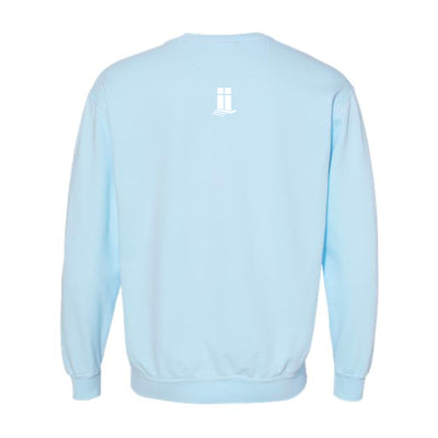 The Lanier Pennant | Chambray Sweatshirt